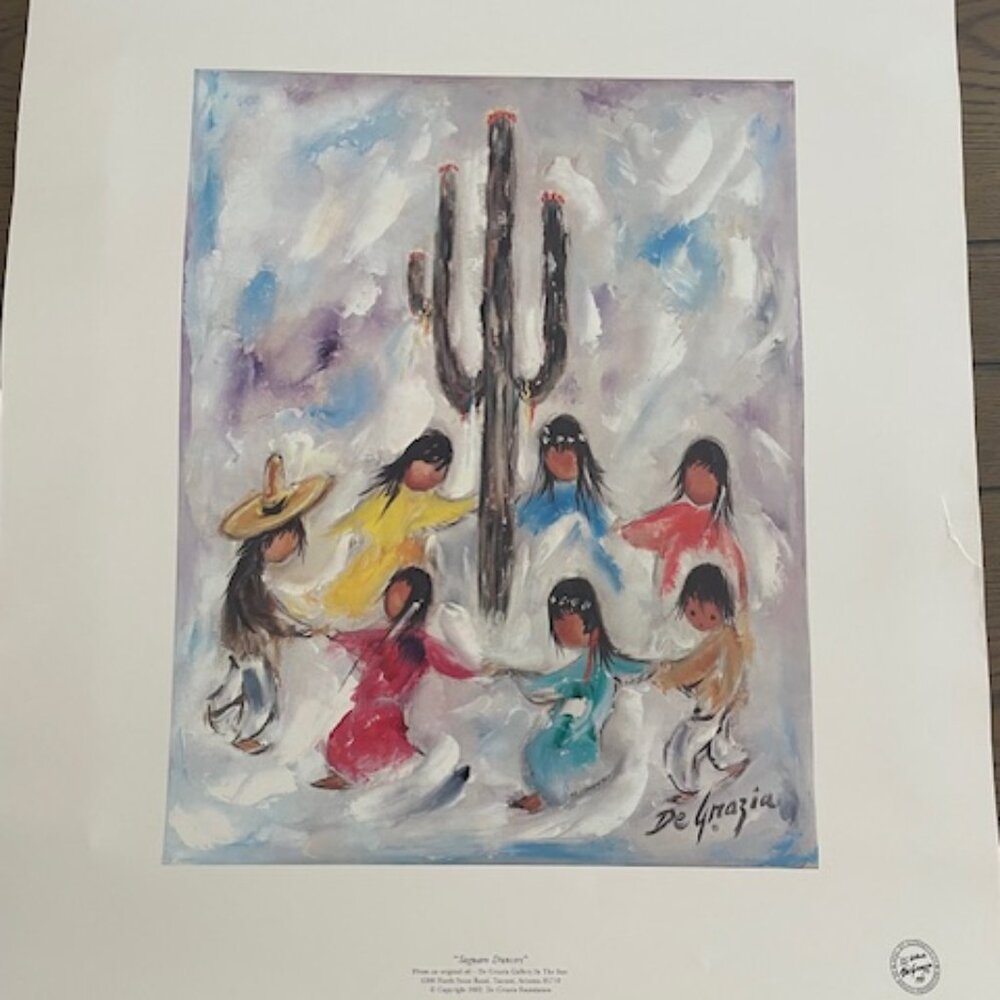 DeGrazia "Saguaro Dancers" Print